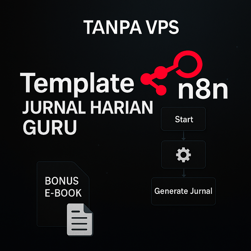 Foto Produk Template Jurnal Harian Guru Otomatis AI