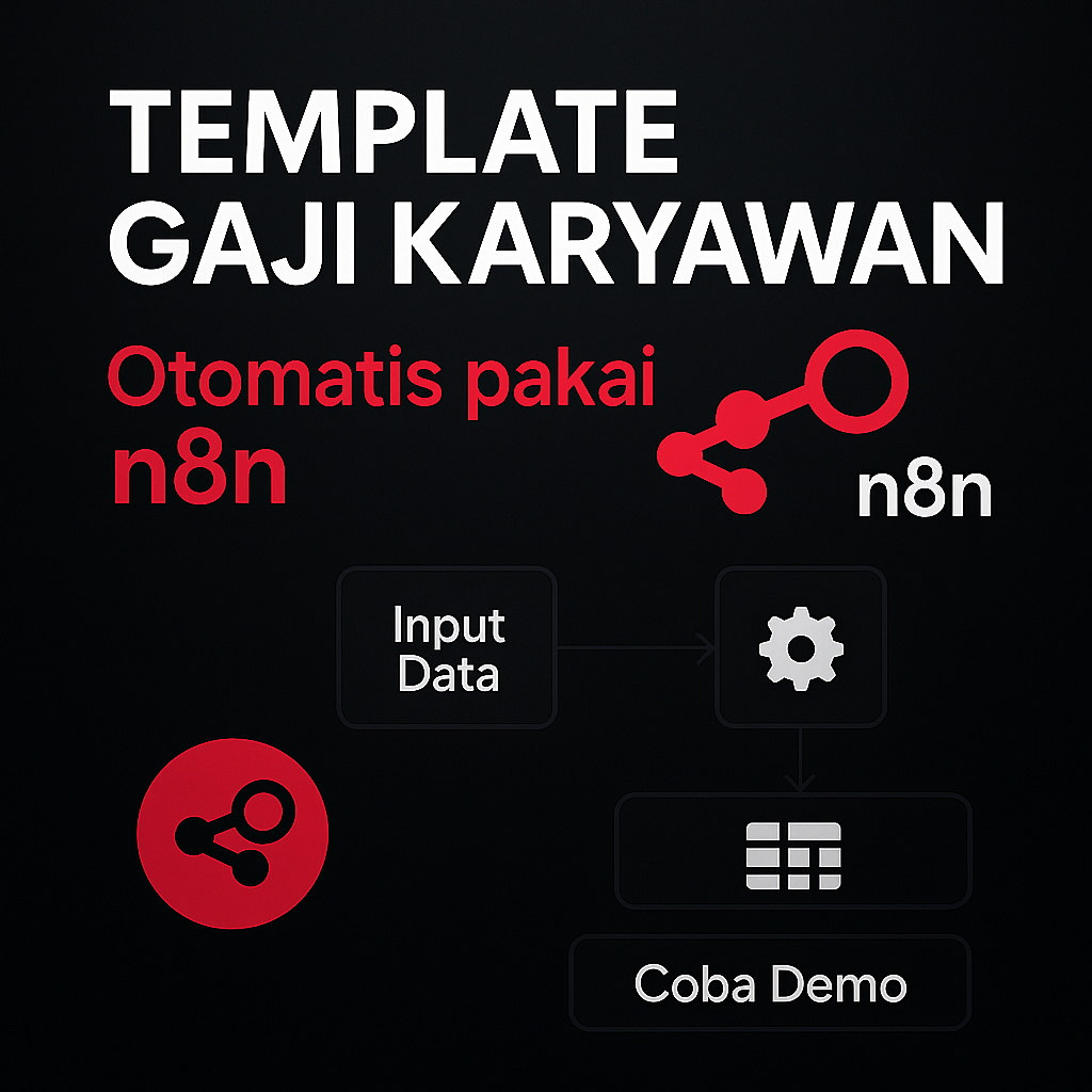 Foto Produk Template Gaji Karyawan Otomatis n8n